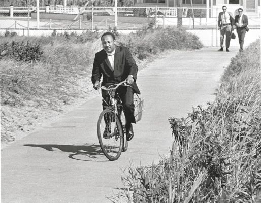 martin luther king jr, bicycling
