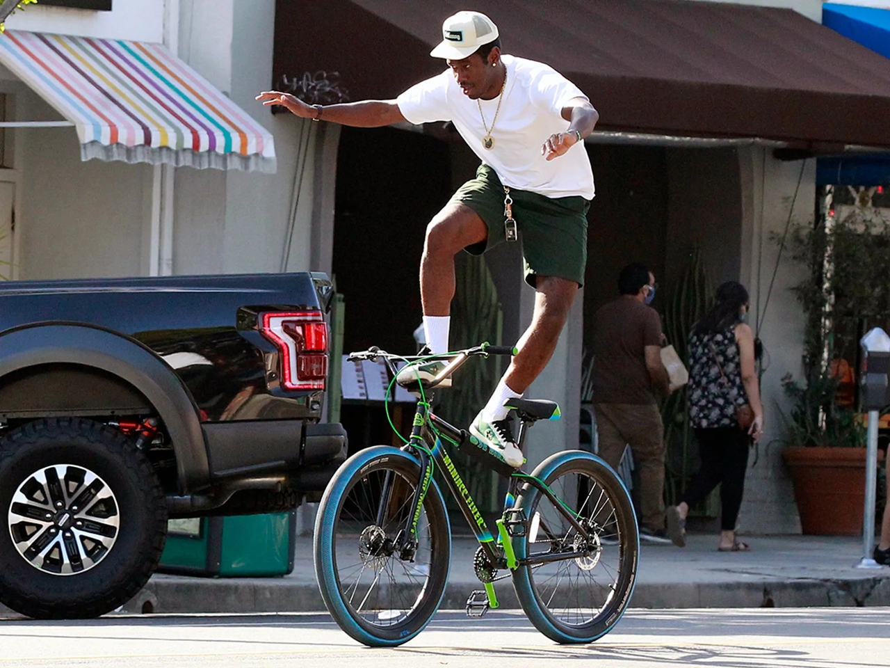 Tyler The Creator Loves Riding His Bike! - BlackCycling