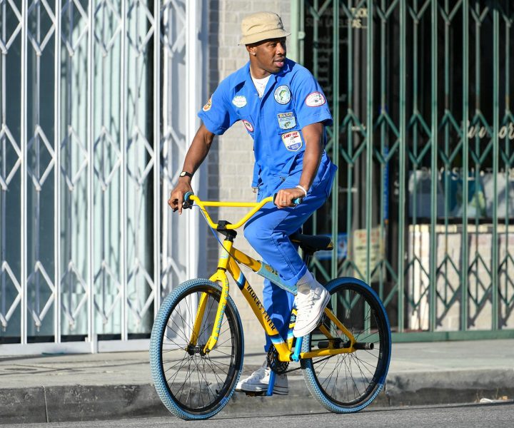 Tyler The Creator Loves Riding His Bike! - BlackCycling